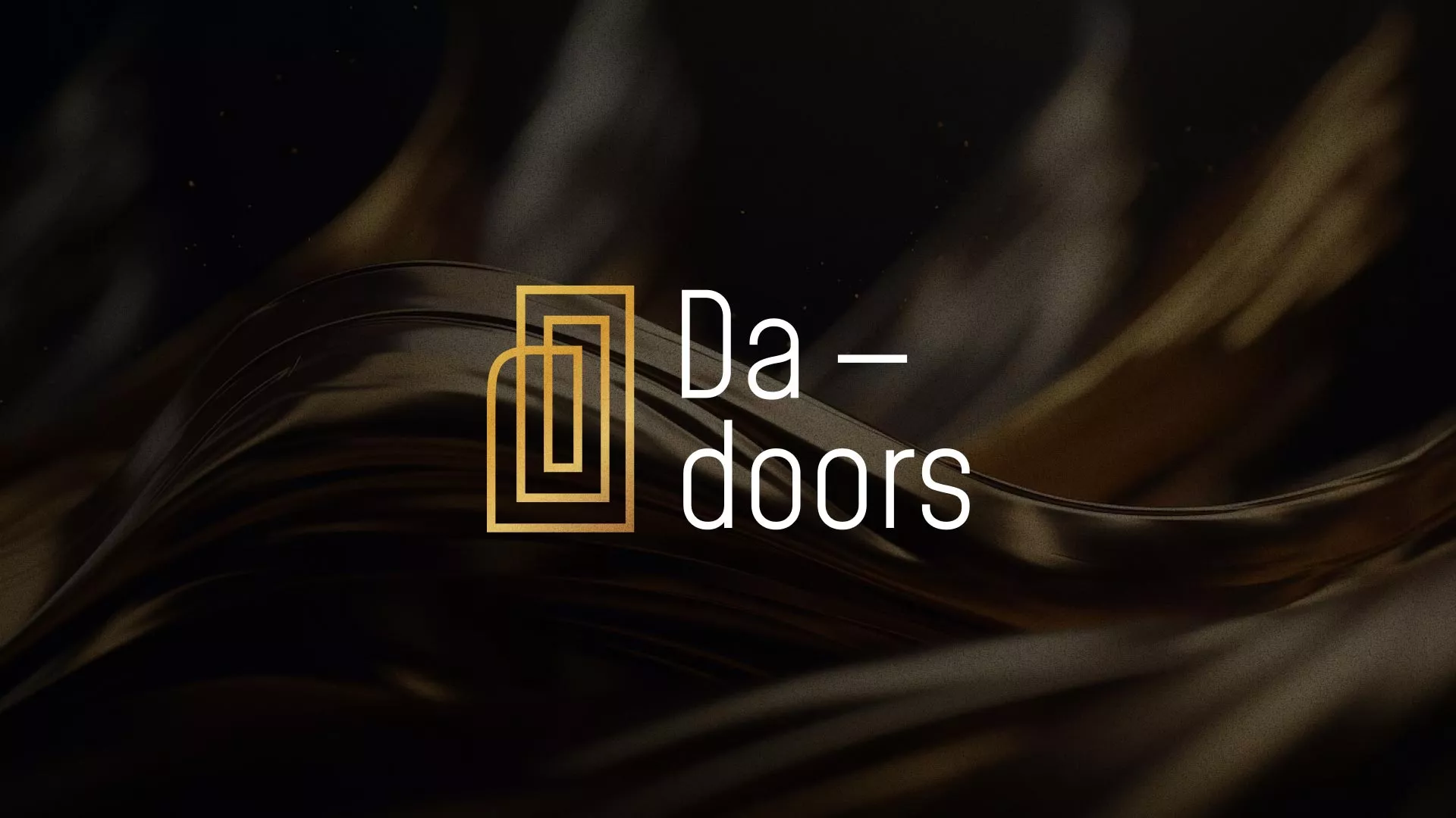 Разработка логотипа для компании «DA-DOORS» в Кремёнках